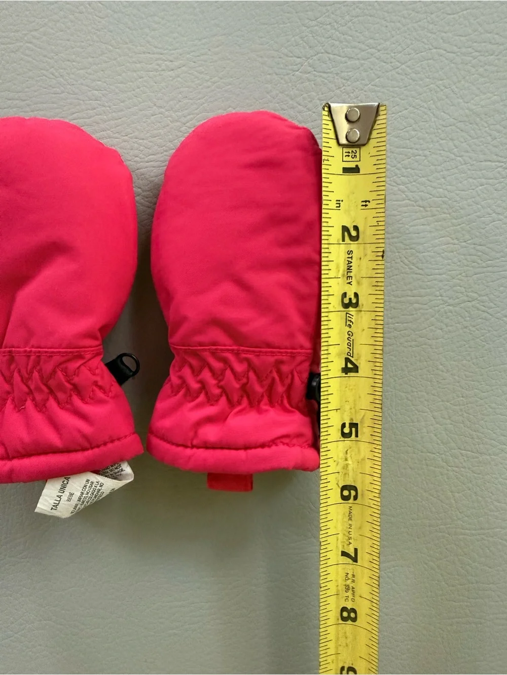 Columbia Baby Infant Chippewa Pink Ski Mittens Girls - No Thumbs
